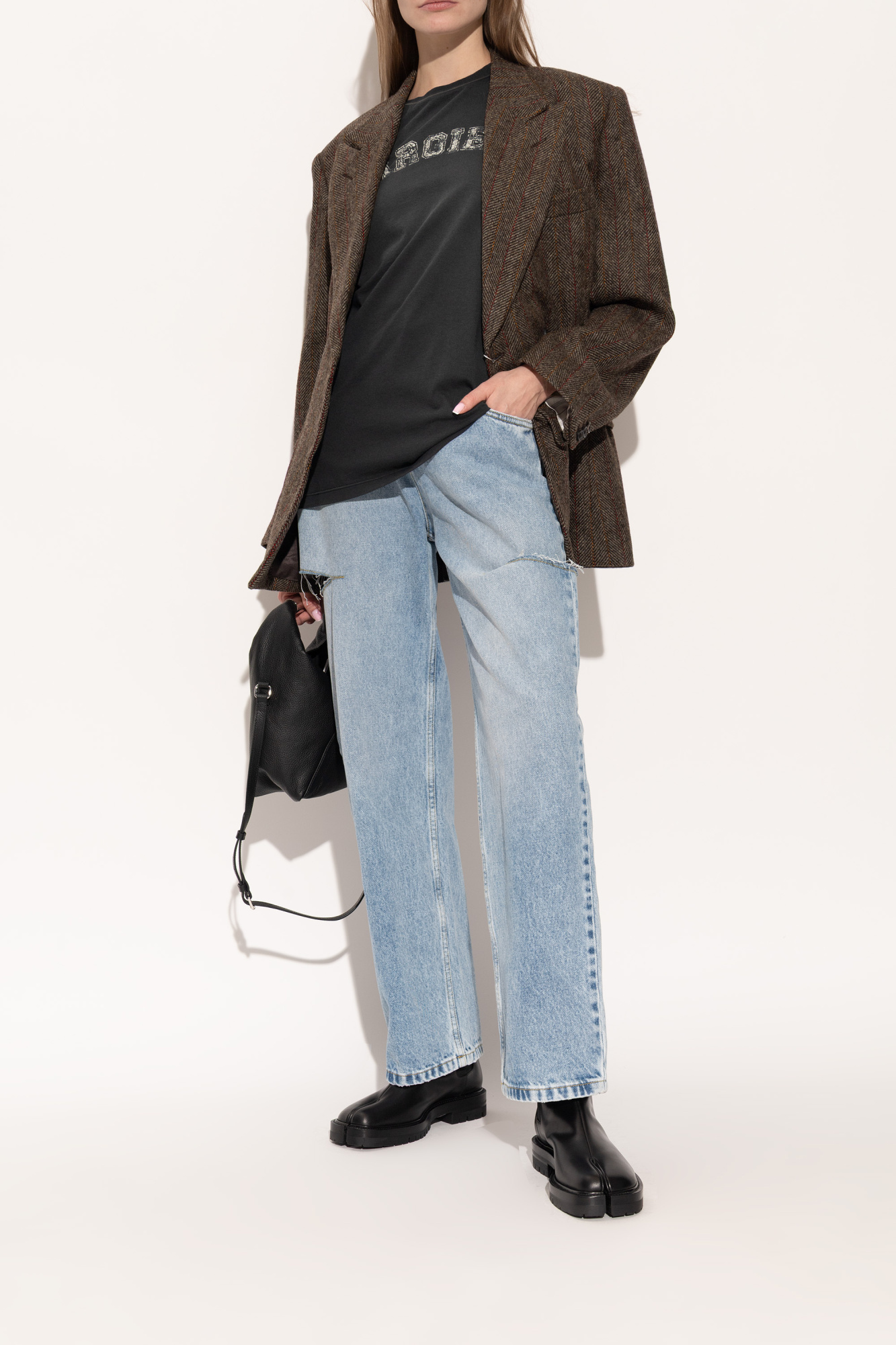 Maison Margiela Chelsea boots with 'tabi' cut-out | Women's